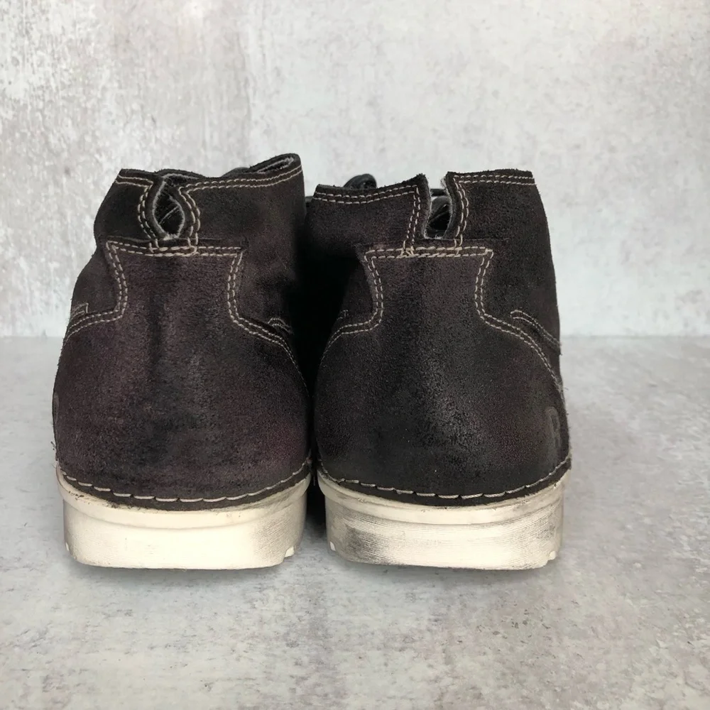 Roan By BedStu Black Oiled Suede Leather Handfinished Shoes Tobias 11.5 NIB